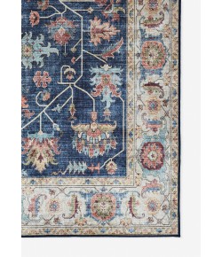 Momeni Karachi Kar-9 Navy Area Rug 5 ft. X 8 ft. Rectangle