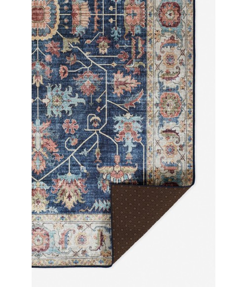 Momeni Karachi KAR-9 Navy 5' X 8' Area Rug