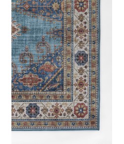 Momeni Karachi KAR10 Blue 6 ft. X 9 ft. Rectangle Rug