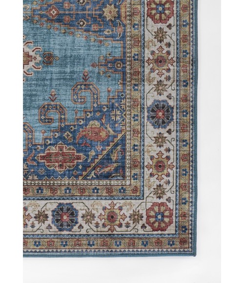 Momeni Karachi KAR10 Rug Momeni Karachi KAR10 Blue 6 ft. X 9 ft. Rectangle Rug