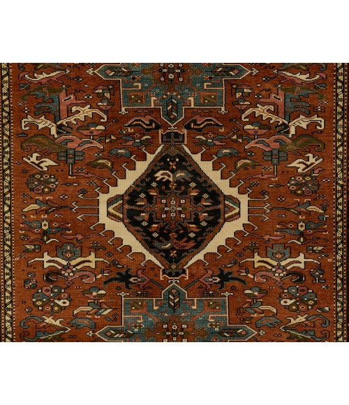 Momeni Karajeh KAJ-1 Rug Momeni Karajeh KAJ-1 Red 8 ft. X 10 ft. Rectangle Rug