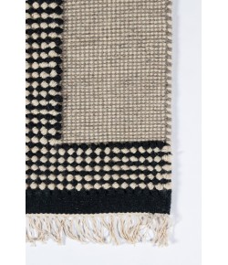 Momeni Novogratz Karl Krl-1 Black Area Rug 2 ft. 3 in. X 8 ft. Runner