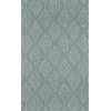 Momeni Madcap Lake Palace Lak-1 L.Blue Area Rug 2 ft. 7 in. X 7 ft. 6 in. Runner