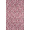 Momeni Madcap Lake Palace Lak-1 Pink Area Rug 2 ft. 7 in. X 7 ft. 6 in. Runner