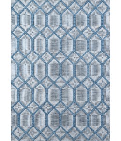 Momeni Erin Gates Langdon Lgd-4 Blue Area Rug 7 ft. 6 in. X 9 ft. 6 in. Rectangle