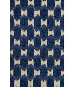 Momeni Leiden Lei-1 Navy Area Rug 8 ft. X 10 ft. Rectangle