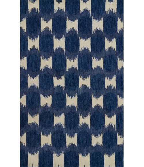 Leiden LEI-1 Navy 8' X 10' Momeni Leiden LEI-1 Navy 8' X 10' Area Rug