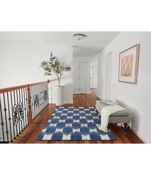 Leiden LEI-1 Navy 8' X 10' Momeni Leiden LEI-1 Navy 8' X 10' Area Rug