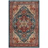 Momeni Lenox Le-01 Blue Area Rug 3 ft. 3 in. X 5 ft. 3 in. Rectangle
