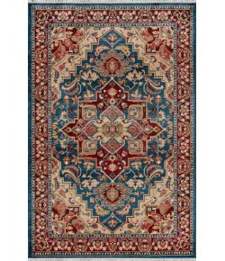 Momeni Lenox Le-01 Blue Area Rug 3 ft. 3 in. X 5 ft. 3 in. Rectangle