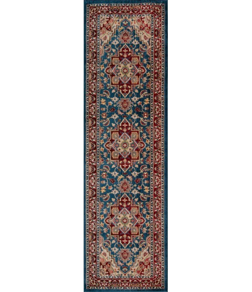 Momeni Lenox Area Rug LE-01 Blue 3'3 X 5'3
