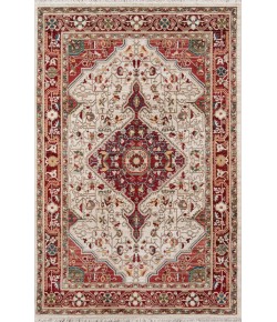 Momeni Lenox Le-02 Red Area Rug 5 ft. X 7 ft. 5 in. Rectangle
