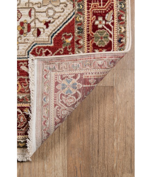 Momeni Lenox Area Rug LE-02 Red 2' X 3'