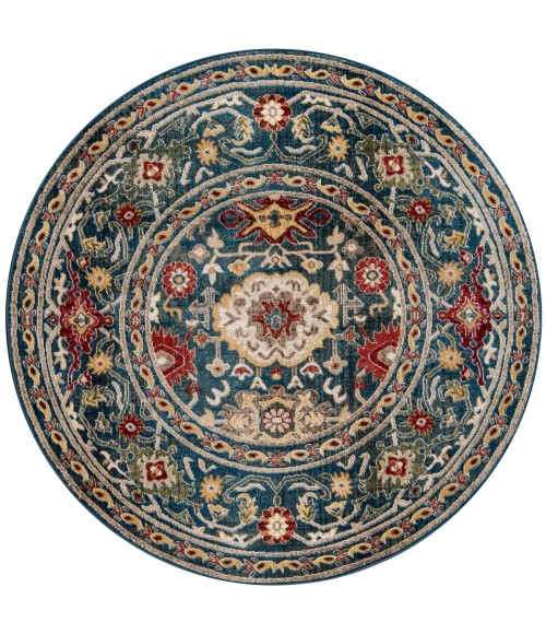 Momeni Lenox Area Rug LE-03 Blue 2' X 3'