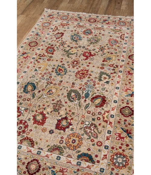 Momeni Lenox Area Rug LE-04 Ivory 5' X 7'5