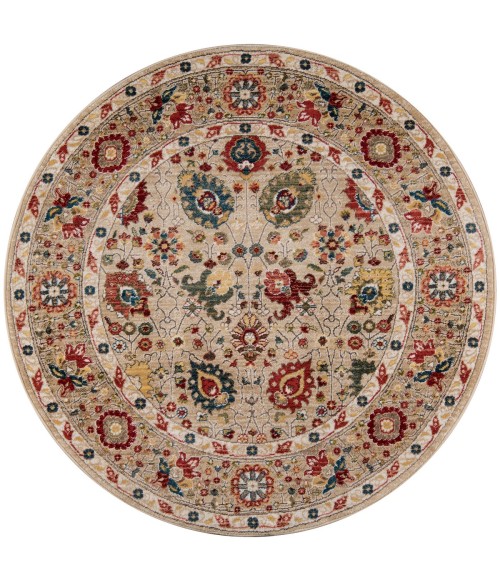 Momeni Lenox Area Rug LE-04 Ivory 5' X 7'5