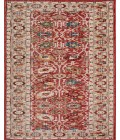 Momeni Lenox Area Rug LE-04 Red 5' X 5' Round