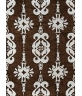 Momeni Lil Mo Classic Baby Blue LMI-1 5 ft. X 5 ft. Round Rug