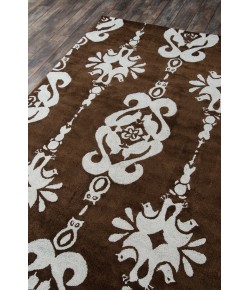 Momeni Lil Mo Classic Baby Blue LMI-1 5 ft. X 5 ft. Round Rug