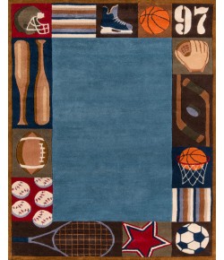 Momeni Lil Mo Whimsy Lmj-4 Denim Area Rug 2 ft. X 3 ft. Rectangle