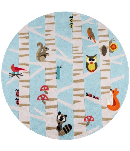 Momeni Lil Mo Whimsy Light Blue Rug LMJ29 2 ft. X 3 ft. Rect. Momeni Lil Mo Whimsy Light Blue LMJ29 2 ft. X 3 ft. Rect. Rug