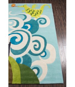 Momeni Lil Mo Whimsy Lmj30 Sky Area Rug 2 ft. X 3 ft. Rectangle
