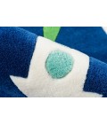 Momeni Lil Mo Whimsy Navy LMJ33 5 ft. X 5 ft. Round Rug