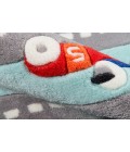 Momeni Lil Mo Whimsy Light Blue Rug LMJ34 5 ft. X 5 ft. Round Momeni Lil Mo Whimsy Light Blue LMJ34 5 ft. X 5 ft. Round Rug