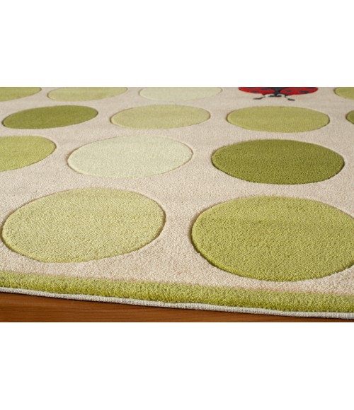 Momeni Lil Mo Whimsy Ivory LMJ52 4 ft. X 6 ft. Rect. Rug