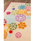 Lil Mo Hipster Area Rug Momeni Lil Mo Hipster Area Rug LMT-8 Modern Sprinkle Ivory 5' X 5' Round