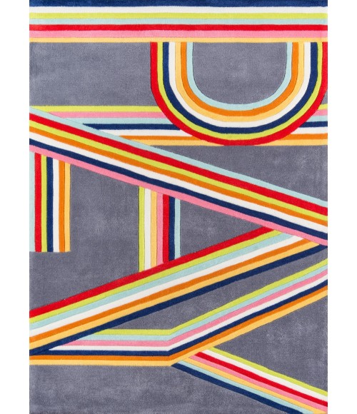 Momeni Lil Mo Hipster Pink LMT14 2 ft. X 3 ft. Rect. Rug