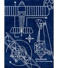 Momeni Lil Mo Hipster Area Rug LMT16 Blueprint Navy 2' X 3'