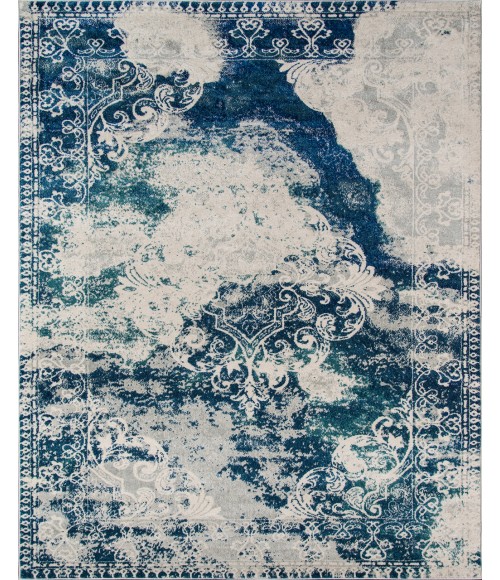 Momeni Loft LO-09 Blue 3 ft. 11 in. X 5 ft. 7 in. Rectangle Rug