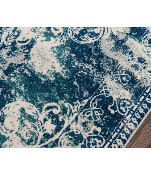 Momeni Loft LO-09 Blue 3 ft. 11 in. X 5 ft. 7 in. Rectangle Rug