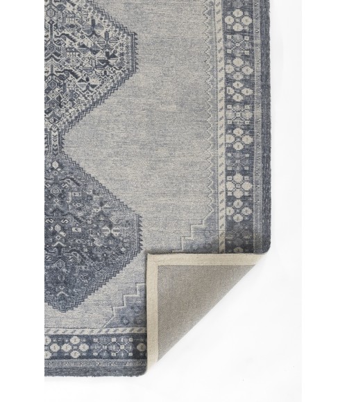 Momeni Luna Blue LNA-1 2 ft. X 4' Rectangle Rug