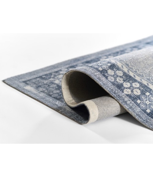 Momeni Luna Blue LNA-1 2 ft. X 4' Rectangle Rug