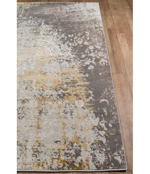 Momeni Luxe Area Rug LX-12 Gold 2' X 3'
