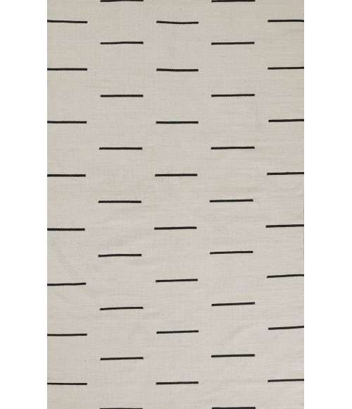 Malmo Area Rug Momeni Malmo Area Rug MLO-1 Dash Ivory 3'6 X 5'6