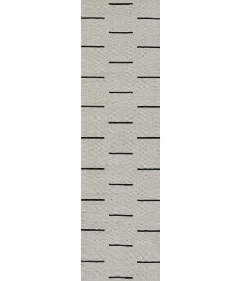 Malmo Area Rug Momeni Malmo Area Rug MLO-1 Dash Ivory 3'6 X 5'6