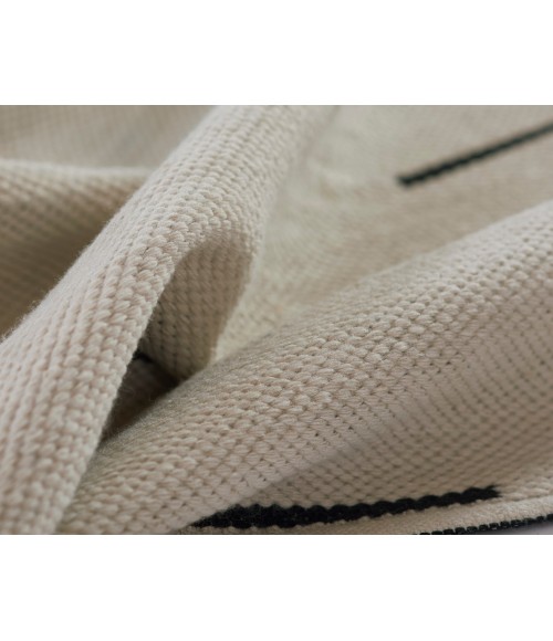 Malmo Area Rug Momeni Malmo Area Rug MLO-1 Dash Ivory 3'6 X 5'6