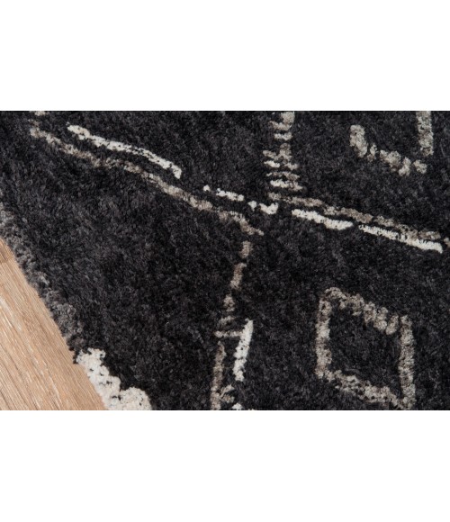 Momeni Margaux Area Rug MGX-3 Black 7'6 X 9'6