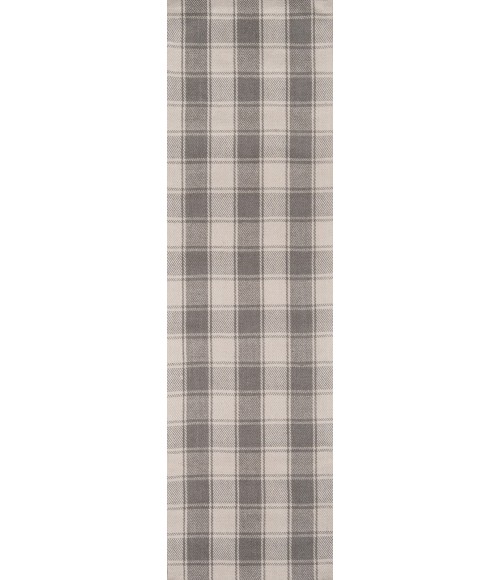 Momeni Marlborough Area Rug MLB-1 Charles Grey 2'3 X 8' Runner