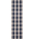 Momeni Marlborough Area Rug MLB-1 Charles Navy 2'3 X 8' Runner
