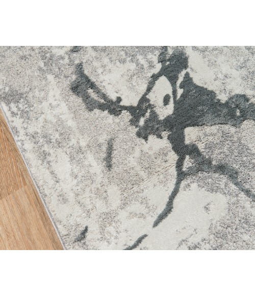 Momeni Matrix Grey MTX-4 7 ft. 6 in. X 9 ft. 6 in. Rect. Rug