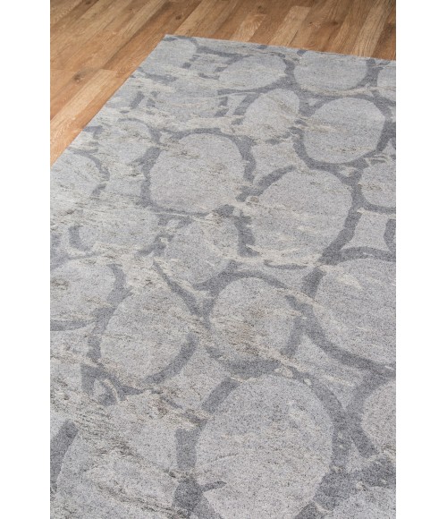Millennia Area Rug Momeni Millennia Area Rug MI-04 Silver 7'6 X 9'6