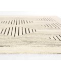 Momeni Simba SIM-3 White 5 ft. X 8 ft. Rectangle Rug