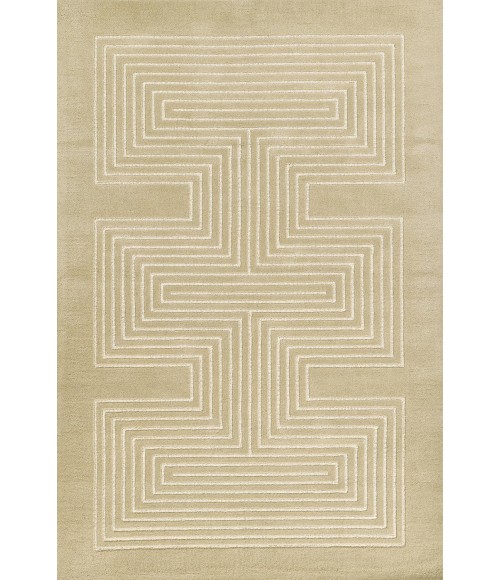 Momeni Simba SIM-3 Beige 3 ft. 6 in. X 5 ft. 6 in. Rectangle Rug