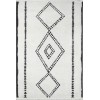 Momeni Monaco Moa-7 Ivory Area Rug 3 ft. 3 in. X 5 ft. Rectangle