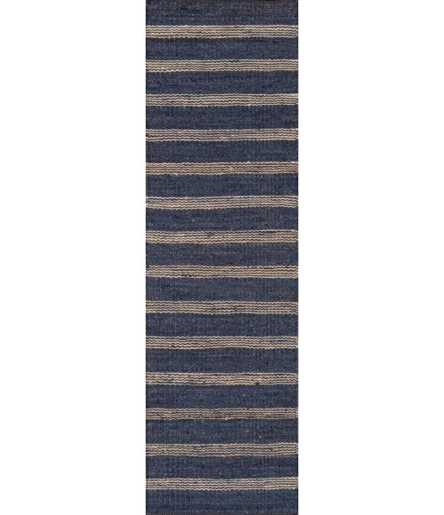 Momeni Montauk Area Rug MTK-1 Lighthouse Navy 7'6 X 9'6