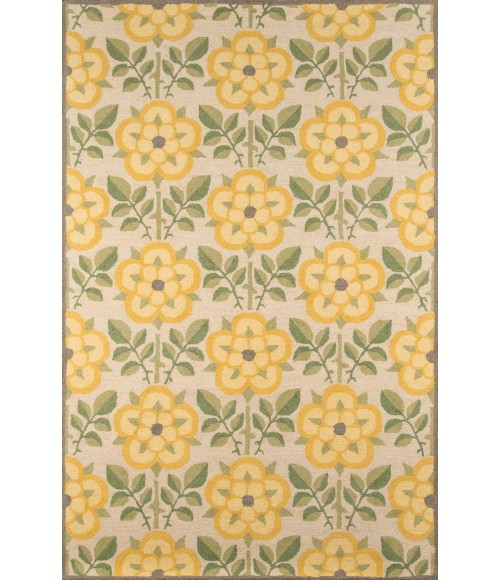Newport Area Rug Momeni Newport Area Rug NP-07 Yellow 5' X 8'